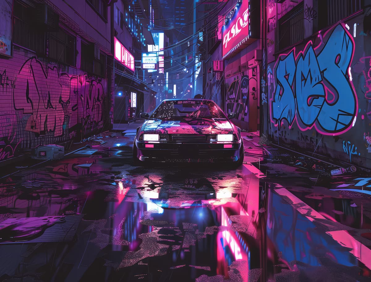 JDM AE86 Cyberpunk